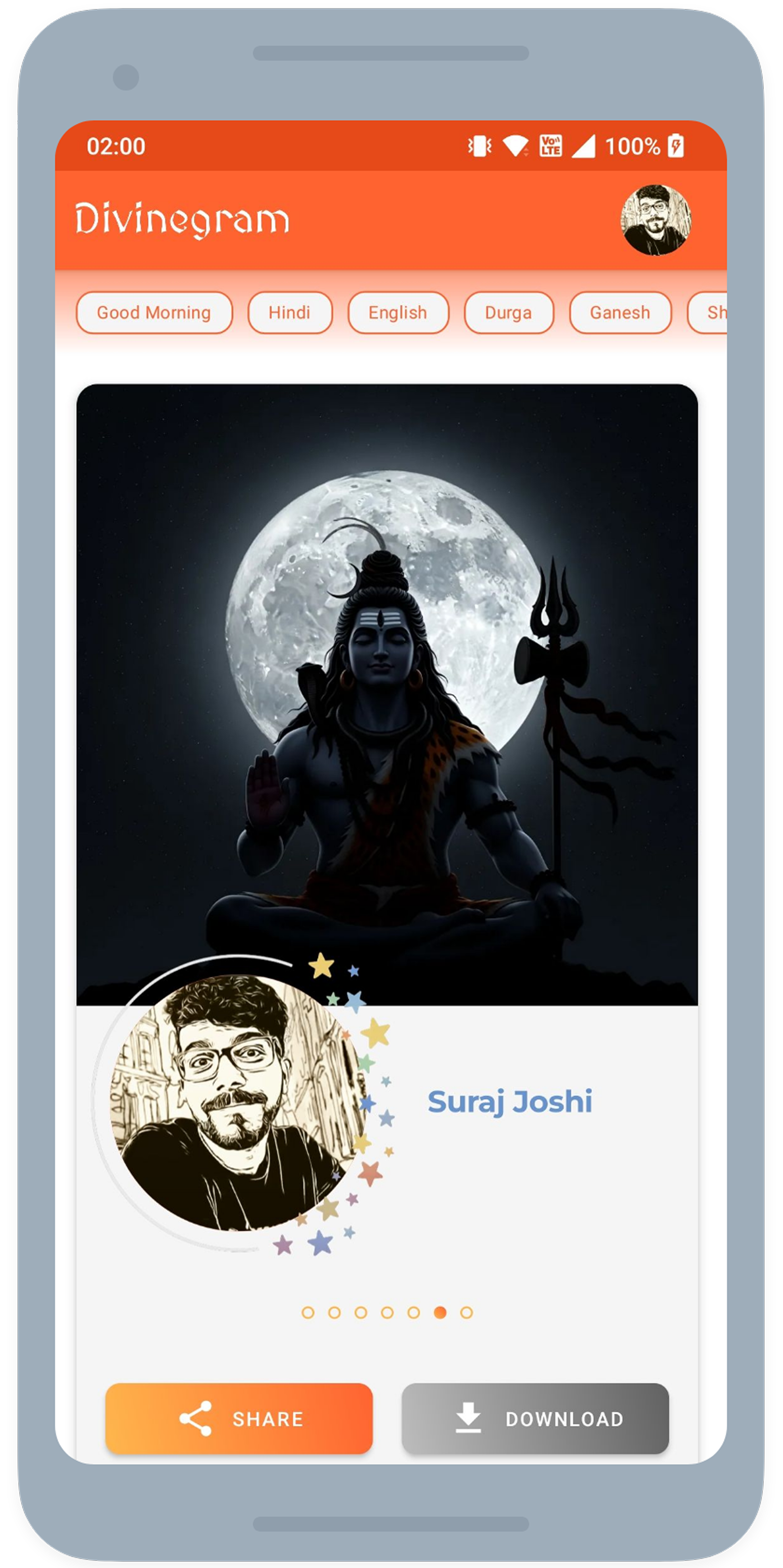 DivineGram App Screenshot 2